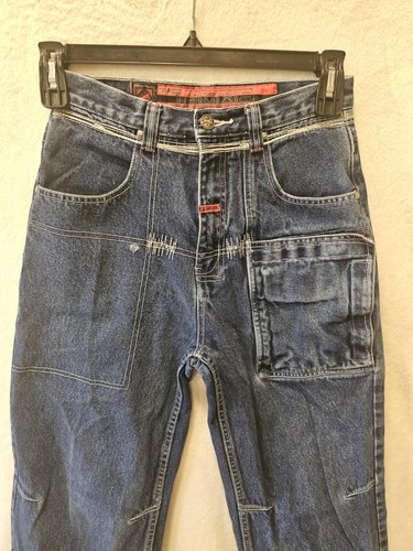 Vintage 90’s Paco Jeans Boys Baggy Wide Leg Skater Denim Size 16 - Picture 2 of 18