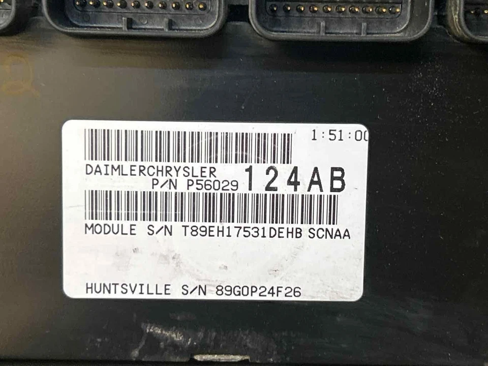 Fits 2003 DODGE DURANGO Eng Brain Box VIN:1D4HR48N23F602225 OEM:56040501AB Foto 2 de 4