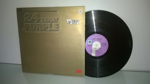DEEP PURPLE "24 CARAT PURPLE" DISCO 33 GIRI VINILE 1975 - Foto 7 di 7