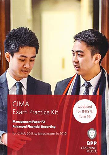 Thumbnail - Cima F2 Advanced Financial Reporting (taschenbuch)