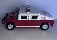 🚨Funrise Metro Fire Dept. Rescue Hummer 18 Humvee Truck SUV Lights Sounds