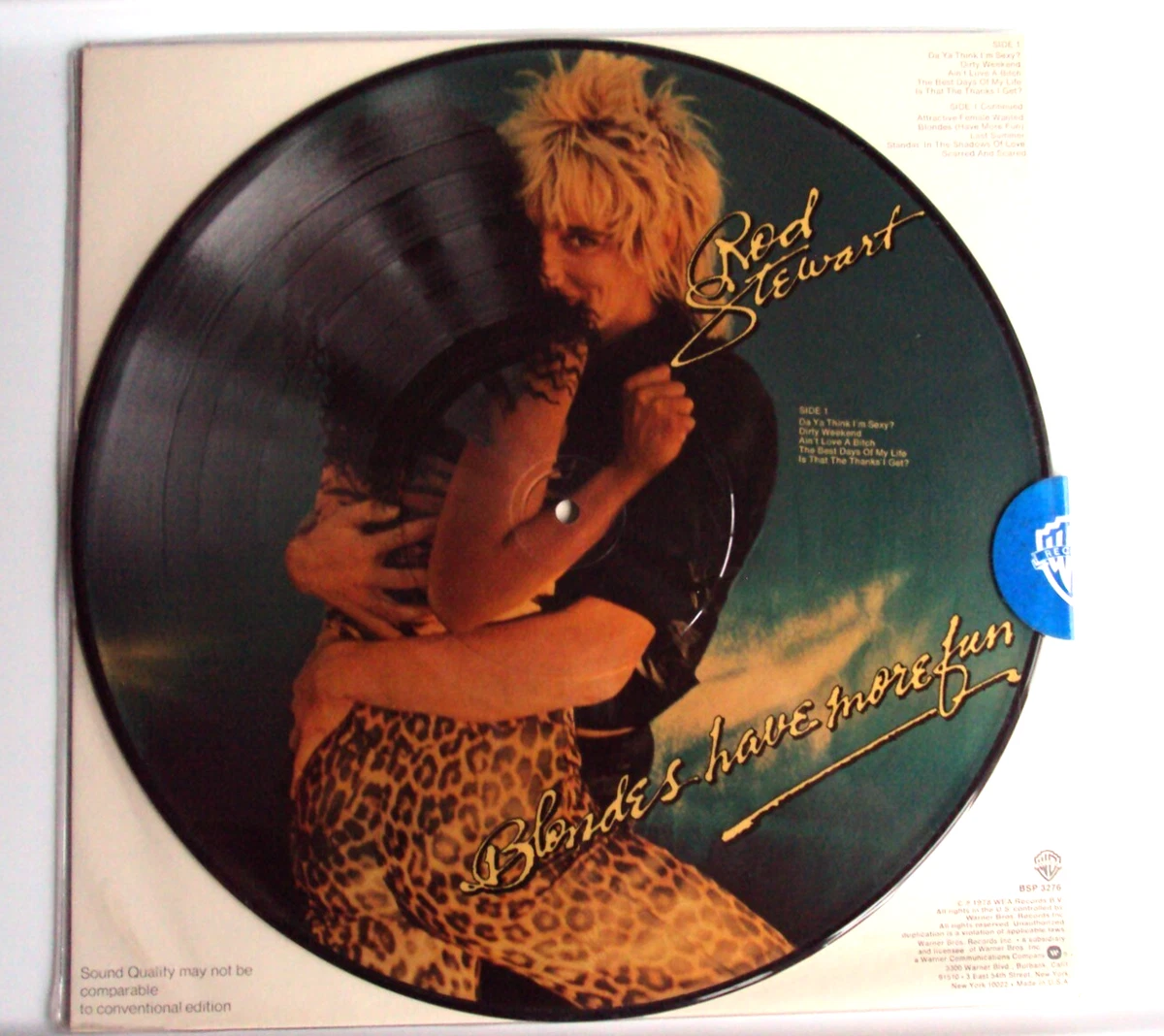Rod Stewart Picture Disc LP Vinyl Records for sale | eBay