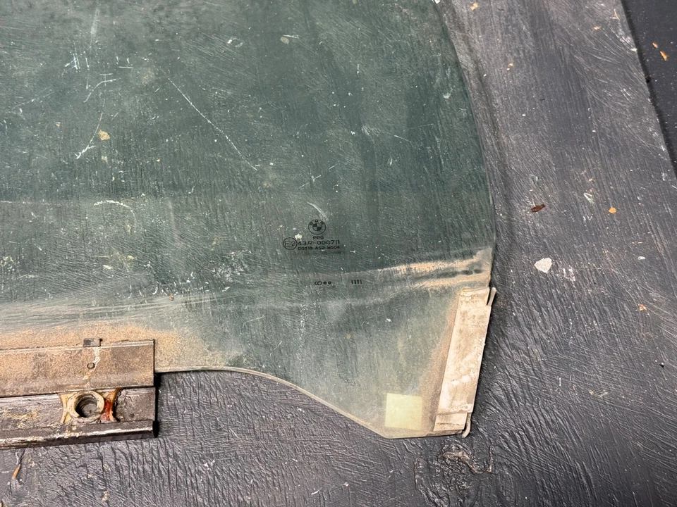 BMW Z3 96-02 Roadster Convertible Puerta Lateral Izquierda Del Conductor Vidrio Fabricante de Equipo Original Foto 2 de 3