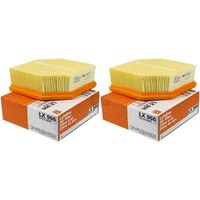 2X Mahle / Knecht Luftfilter LX 966 Air Filter