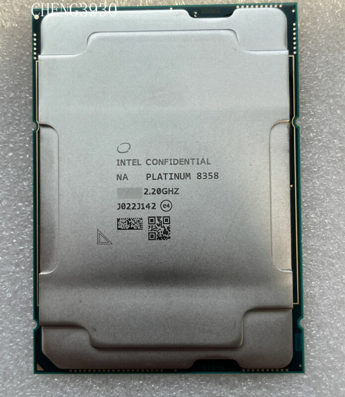 Intel Xeon Platinum 8347C 36コア LGA4189 Dell Intel Xeon Platinum 8347C (2.1GHz/36 Core/54MB/210W
