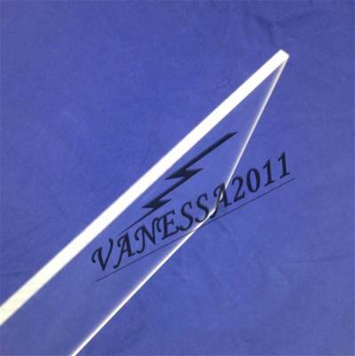 2pcs CLEAR ACRYLIC SHEETS TRANSPARENT PMMA PANELS 100mm * 100mm * 1mm