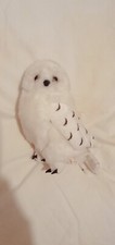 TY KNOWLEDGE the SNOWY OWL BEANIE BABY (retired ) - NO HANG TAG
