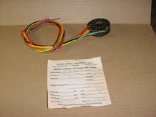 1970 NOS ALCON Metal Products # 1296-23 CRT 12 Pin Female Plug Cathode Ray Tube 