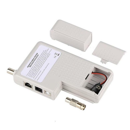 Testeur de câble réseau Pro testeur de fil RJ45 / RJ11 / USB / BNC Cat5 - Zdjęcie 3 z 9