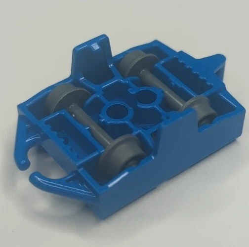 LEGO Parts Blue Vehicle Roller Coaster Car With Wheels eBay