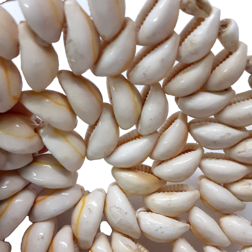 "Montaña rusa de remache Cowrie Seashell Hot Pad decoración de pared boho de colección tamaño 5,5"" D" - Imagen 10 de 11