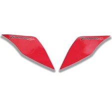 Aprilia Tuono V4 1100 seat unit graphics decals x 2 Pcs Red