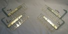 Curtain Swag Pleater Heavy Weight Clear Acrylic Plastic Hardware 2 Sets No Sew