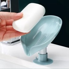 Leaf shape soap box Drain soap holder Bathroom Accessories sink soap box