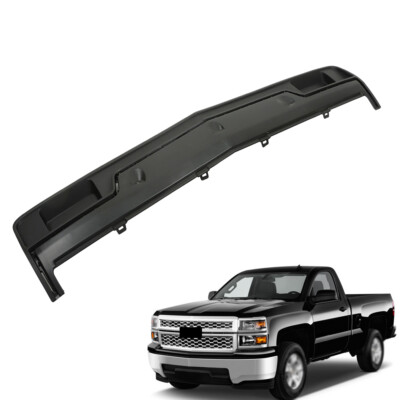W/O Tow Hook Hole For 2014-2015 Chevrolet Silverado 1500 Front Bumper Trim Panel