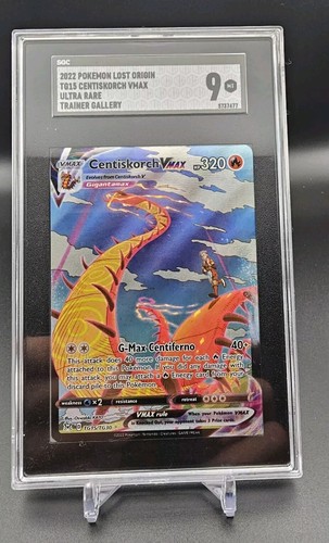 Centiskorch VMAX graded SGC 9 for sale on eBay