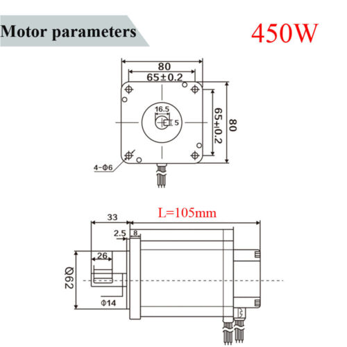 Riduttore Motore Planetario DC Elettrico 110/220V 450W Regolatore Velocità Variabile - Foto 4 di 13