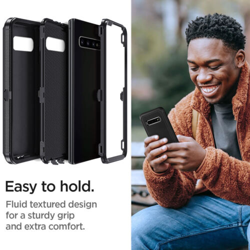 Für Samsung Galaxy S10/S10E/S10 Plus Hybrid Hülle Stoßfest Robust Cover - Bild 34 von 69
