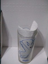 NOS Vintage Pepsi Glass 1970's Casper the Friendly Ghost Harvey Cartoons