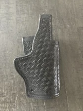 Don Hume Miami Oklahoma H738 SH No. 30-1 Gun Holster P228 or P229 Basket Weave