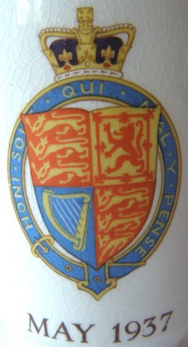 Coronation of King George VI & Queen Elizabeth Rare Souvenir Mugs x 2 + 1 Cup - Picture 4 of 24
