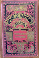 JULES VERNE-VINGT MILLE LIEUES SOUS LES MERS-HACHETTE-COLL. HETZEL-À L'ÉLÉPHANT