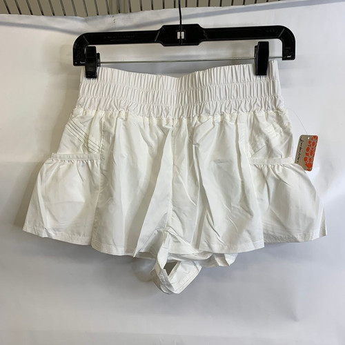 FREE PEOPLE FP Movement Pull-On Activewear Short Women's Size XS White - Picture 3 of 5