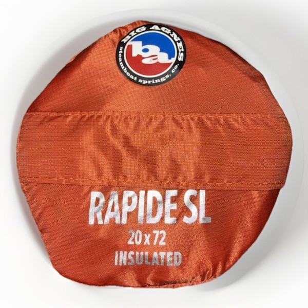 -NUEVO- Almohadilla para dormir aislada Big Agnes Rapide SL (20”x 72”) -REGULAR- Eb3
