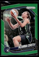 Alanna Smith 2025 Panini Prizm WNBA Green Prizm A Card #101