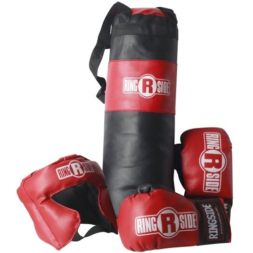 Ringside Boxset Mini Heavy Bag Handschuhe Kopfbedeckung für Kinder Alter 2-5 - Bild 1 von 6