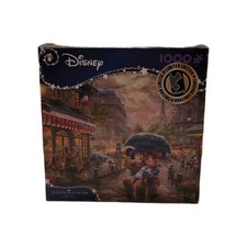 THOMAS KINKADE DISNEY MICKEY  MINNIE PARIS LTD 1000 PC PUZZLE 26X19 CEACO NEW