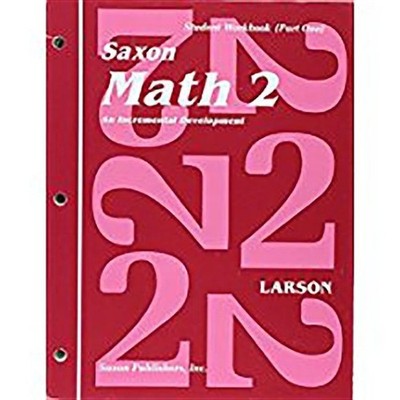 Larson Saxon Math 2 Part One (Taschenbuch) Saxon Math 2 (US IMPORT)