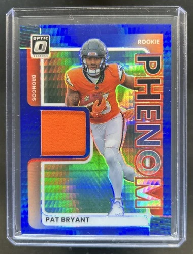 2025 Donruss Optic Pat Bryant Blue Hyper (RAW)
