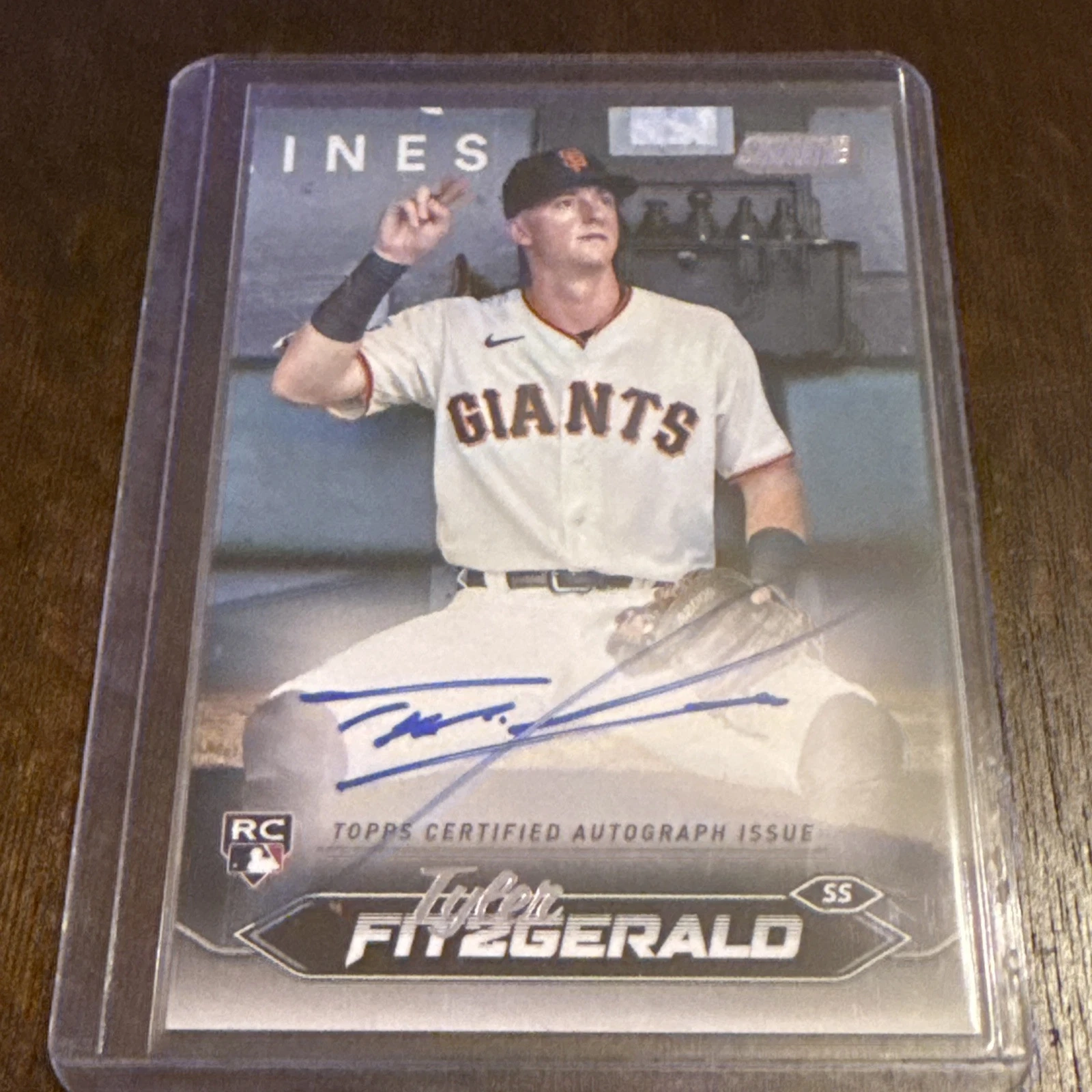 Tyler Fitzgerald trading card