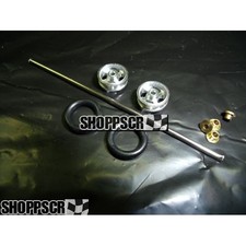 WRP 3/8" Wheelie Wheel kit with Slotted Wheels and .050" Axle