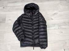 Mens Black Zavetti Canada Puffer Coat Excellent Condition Size Small