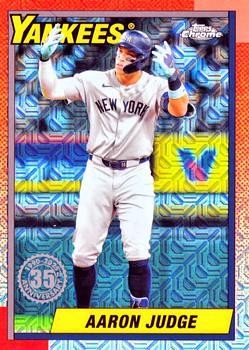 2025 Topps Series.1 Aaron Judge 1990 Topps Silver Pack Chrome Yankees