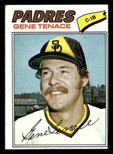 1977 Topps Gene Tenace 303 San Diego Padres