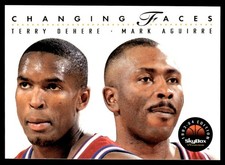 1993-94 SkyBox Terry Dehere/Mark Aguirre Los Angeles Clippers #303