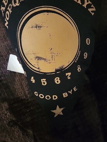 OUIJA BOARD Spirit Dekokissen Gold & Hellbraun 17”x11” X8 Okkult Halloween. - Bild 2 von 9