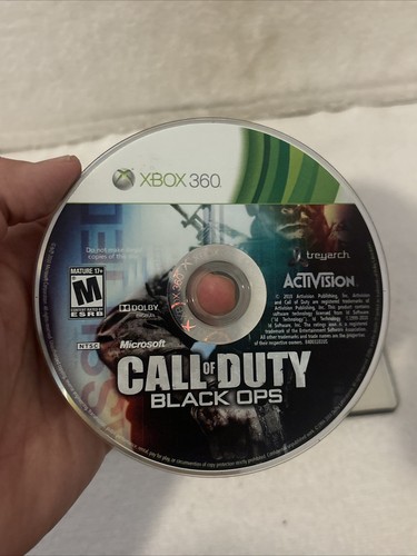 Call of Duty Black Ops Xbox 360 Steelbook Edition W Case & Manual TESTED - Picture 4 of 10