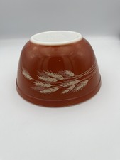 Vintage Pyrex Autumn Harvest Wheat Design 402...
