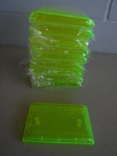 NEW Sega Genesis Lot of 10 LIME GRN Replacement Shell Casing Cartridge Housing
