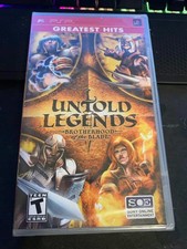 Image of Untold Legends: Brotherhood of the Blade (Sony PSP, 2005) Sealed - READ