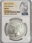 2023 Peace Dollar NGC MS69 Early Releases