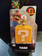 Mini action figure the super Mario Bros movie Nintendo personaggio toad 2,5 cm #