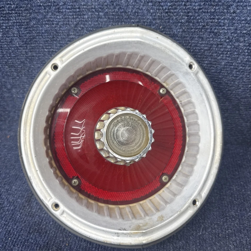 1964-1965 Ford Falcon Tail Light Housings w Reverse Light Lenses Original Pair - image 2 of 4