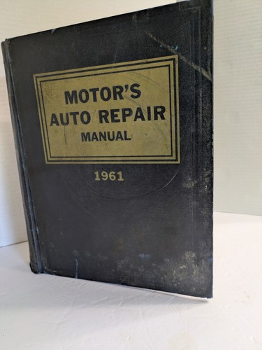 Motor's Auto Repair Manual Hardcover Book 1961 24th Edition "Keep 'Em Rolling" - Picture 2 of 18