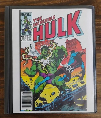 The Incredible Hulk #295 - Complete Story Original Color Guides - 1984