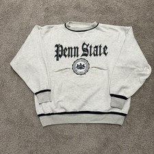 Vintage 90s Penn State Nittany Lions NCAA Collegiate Spellout Sweatshirt Size XL